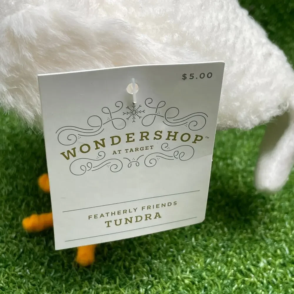 Target Wondershop Featherly Friends Tundra Bird Snowman Plush Figurine